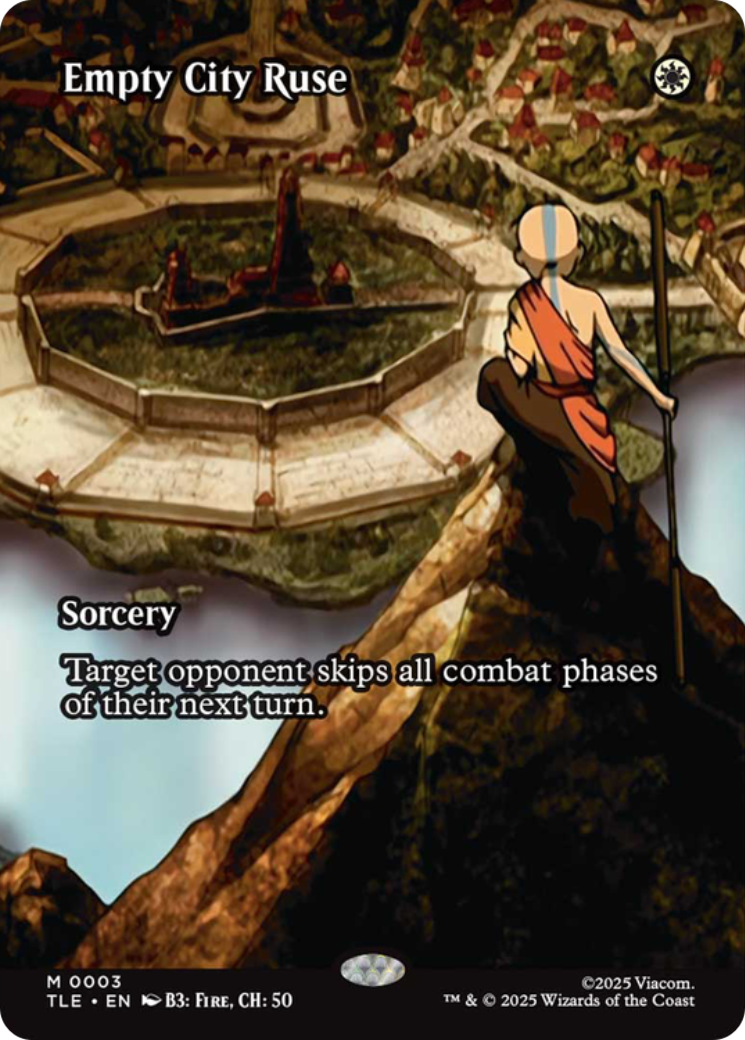 Empty City Ruse (Borderless) [Avatar: The Last Airbender: Eternal-Legal]