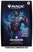 Foundations Commander Deck—Keen Engineering | Magic: The Gathering