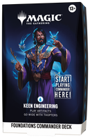 Foundations Commander Deck—Keen Engineering | Magic: The Gathering