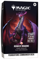 Foundations Commander Deck—Reign of Dragons | Magic: The Gathering