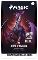 Foundations Commander Deck—Reign of Dragons | Magic: The Gathering