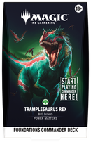 Foundations Commander Deck—Tramplesaurus Rex | Magic: The Gathering