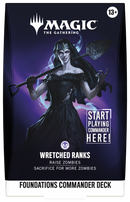 Foundations Commander Deck—Wretched Ranks | Magic: The Gathering