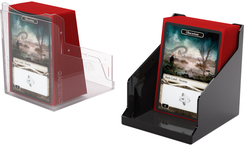 Bastion Deck Box 100+ XL (Black/Clear) | Gamegenic