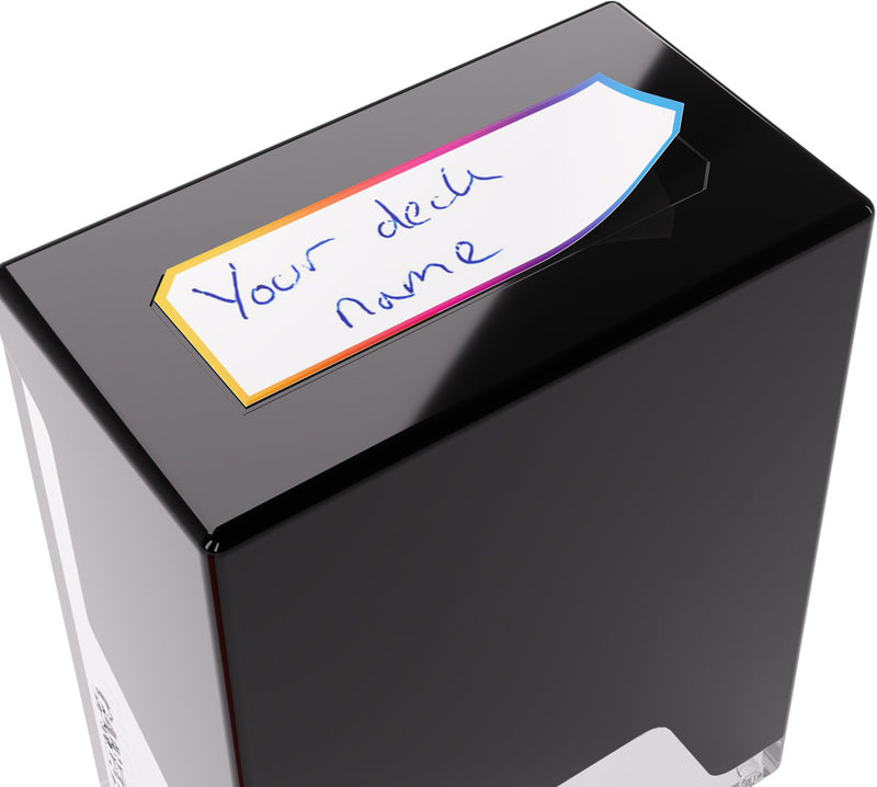 Bastion Deck Box 50+ (Black/Clear) | Gamegenic