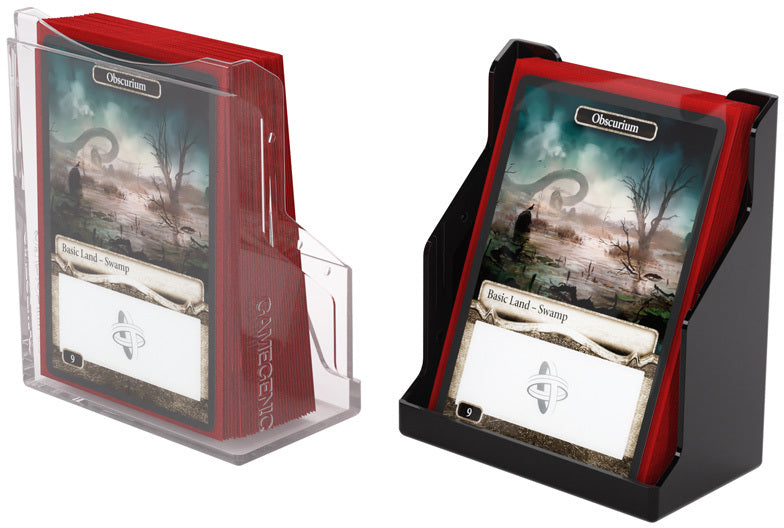 Bastion Deck Box 50+ (Black/Clear) | Gamegenic