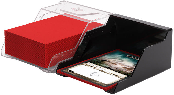 Bastion Deck Box 50+ (Black/Clear) | Gamegenic