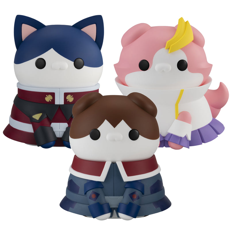 Mega Cat Project Giant Nyandam SEED - Kira & Athrun & Lacus Set