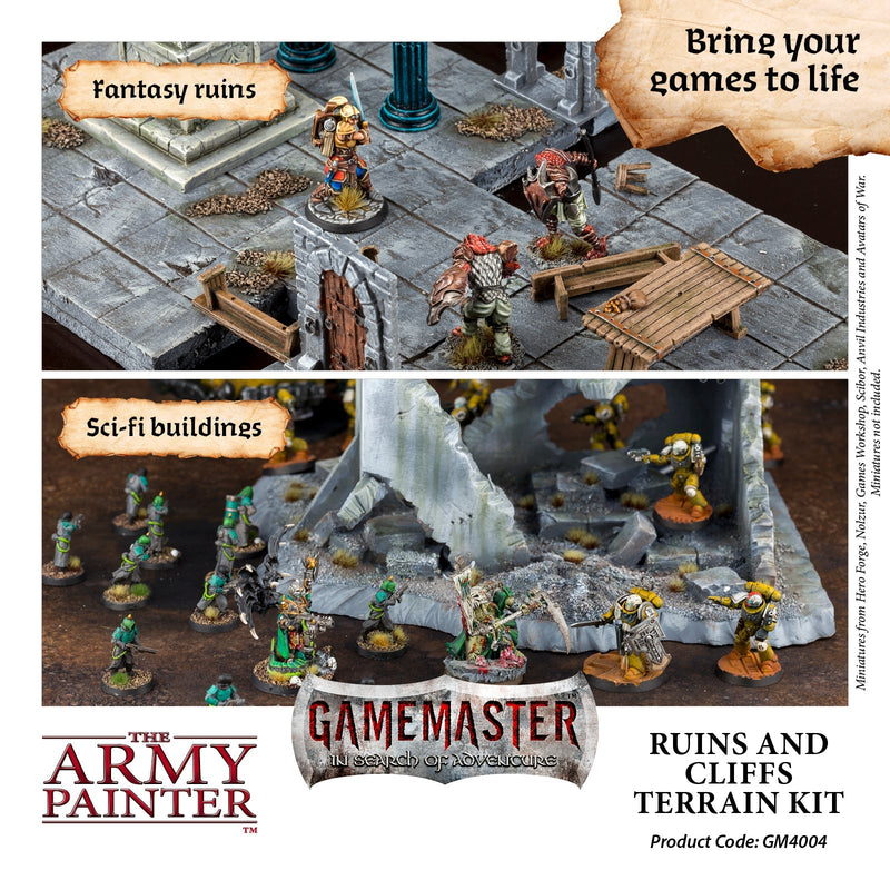 GameMaster Terrain Kit: Ruins & Cliffs
