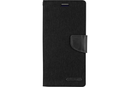 Goospery Canvas Diary Black/Black for iPhone 12 Pro Max