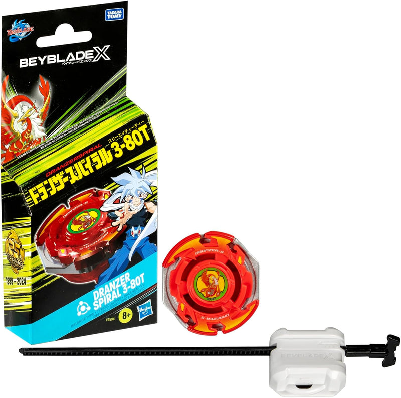 Dranzer Spiral 3-80T Anniversary X-Over Set | Beyblade X (Hasbro)