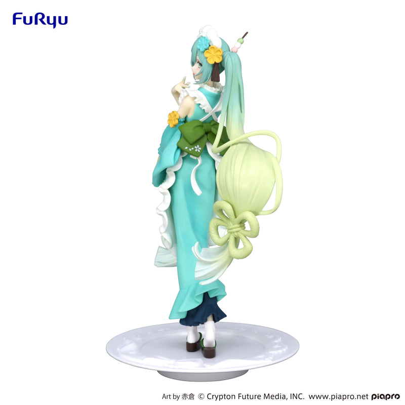 Hatsune Miku: Matcha Parfait Mint Ver. | Sweet Sweets Figure