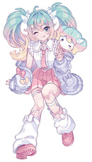 Hatsune Miku Sweet School Life Pastel Ver. | Noodle Stopper Figure