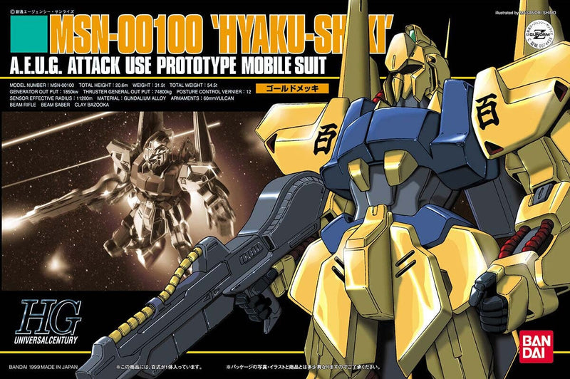 MSN-00100 'Hyaku Shiki' | HGUC 1/144