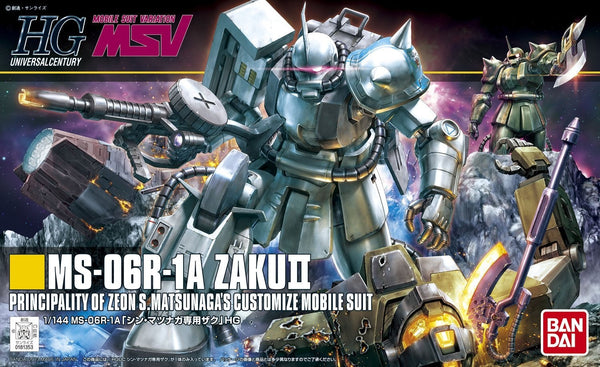 MS-06R-1A Zaku II (Shin Matsunaga Custom) | HGUC 1/144