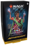 Aetherdrift Commander Deck (Living Energy) | Magic: The Gathering