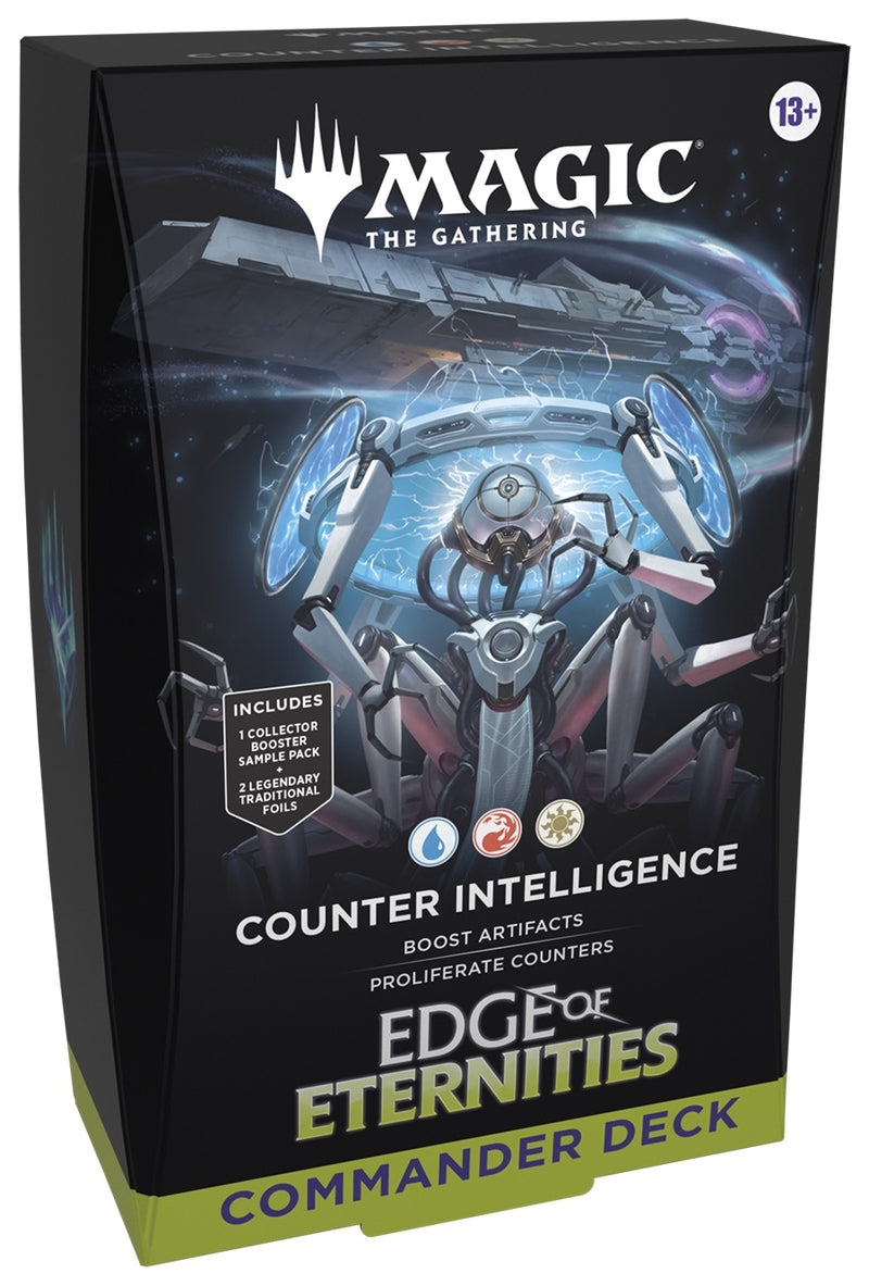 Edge of Eternities Commander Deck (Counter Intelligence) | Magic: The Gathering