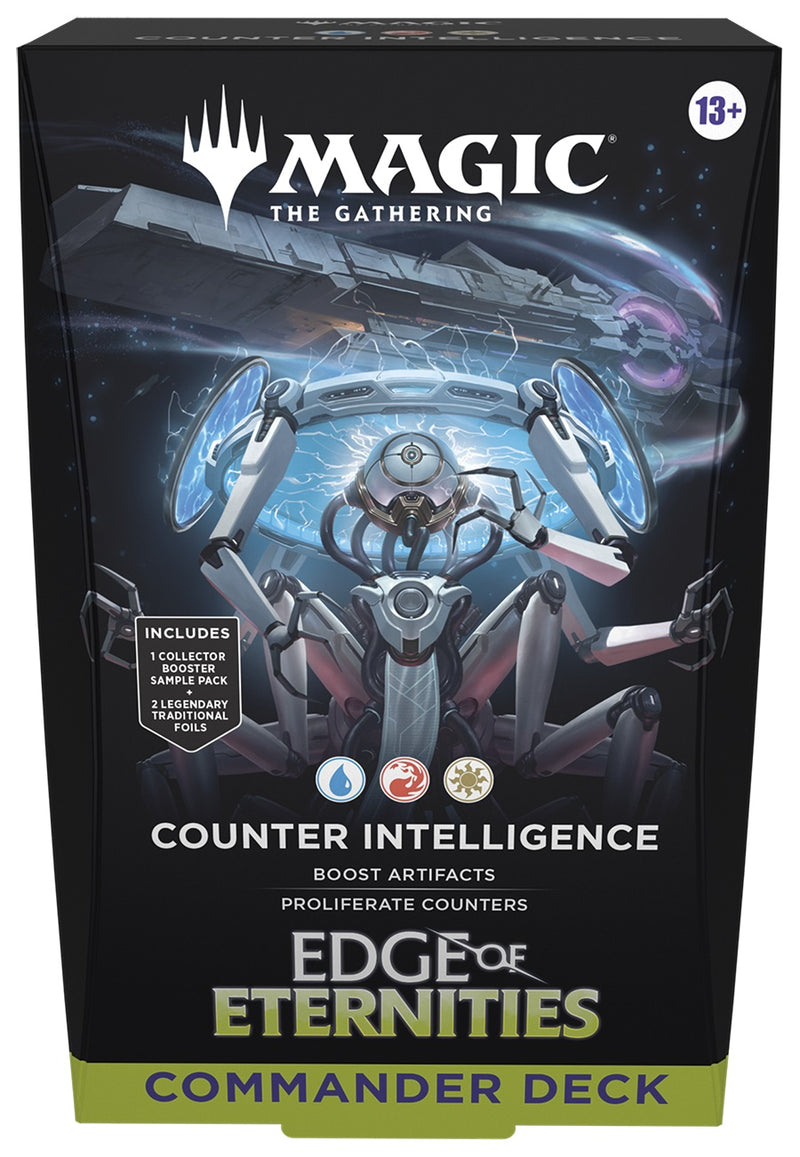 Edge of Eternities Commander Deck (Counter Intelligence) | Magic: The Gathering