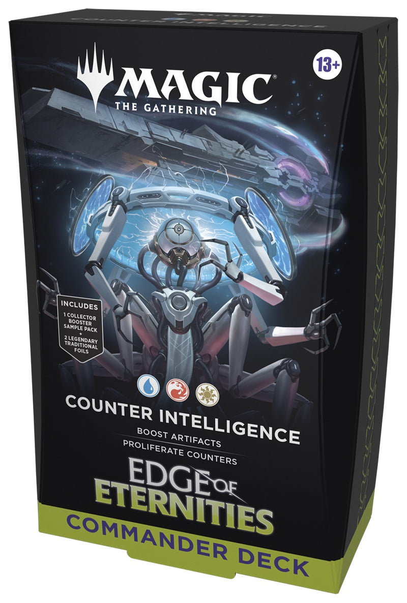 Edge of Eternities Commander Deck (Counter Intelligence) | Magic: The Gathering