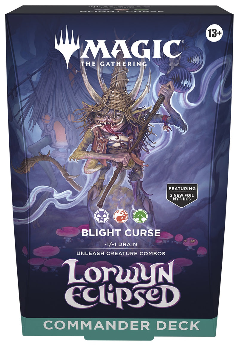 Lorwyn Eclipsed Commander Deck (Blight Curse) | Magic: The Gathering