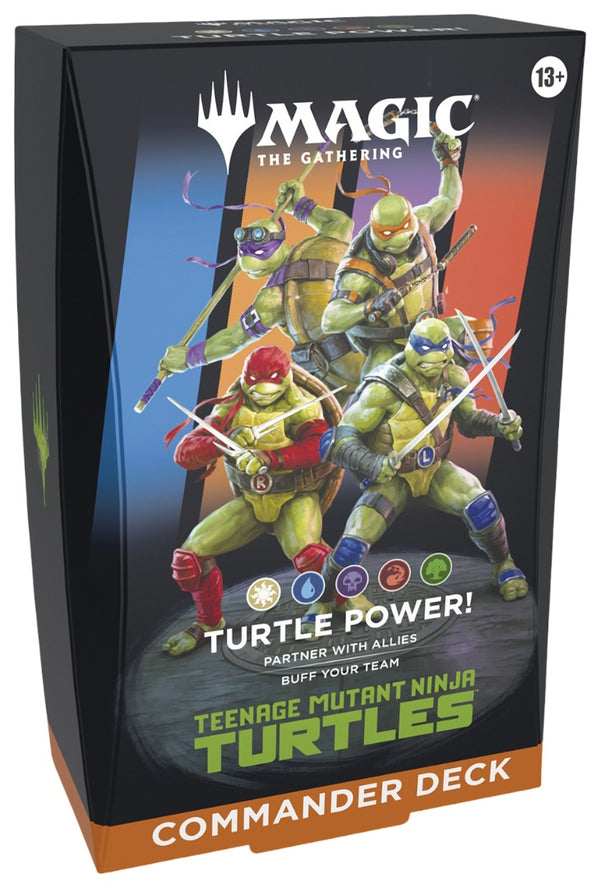 Teenage Mutant Ninja Turtles Commander Deck (Turtle Power) | Magic: The Gathering