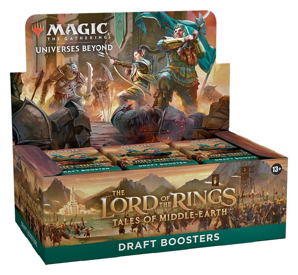 LoTR: Tales of Middle Earth Draft Booster Box | Magic: The Gathering