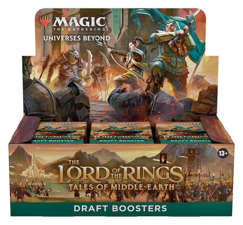 LoTR: Tales of Middle Earth Draft Booster Box | Magic: The Gathering