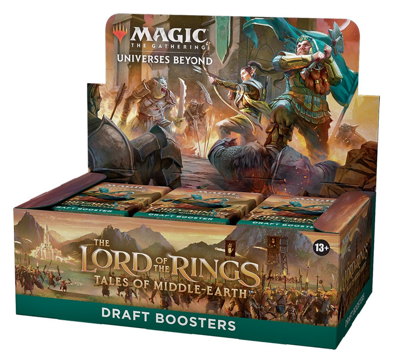 LoTR: Tales of Middle Earth Draft Booster Box | Magic: The Gathering