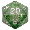 Mega Acrylic D20: Ethereal Green