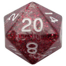 Mega Acrylic D20: Ethereal Light Purple