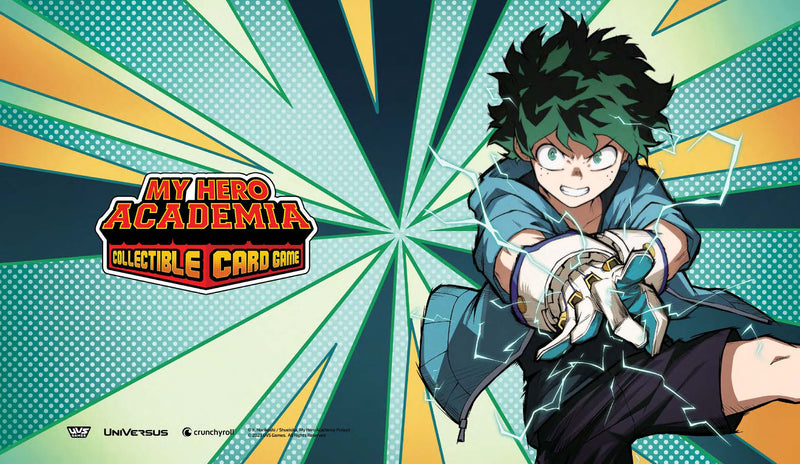 Jet Burn Midoriya Playmat | MHA CCG