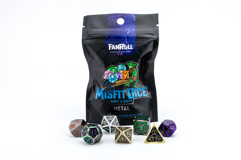 Fanroll Misfit Metal Dice Pack