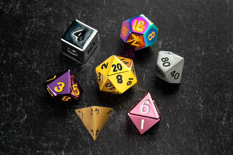 Fanroll Misfit Metal Dice Pack