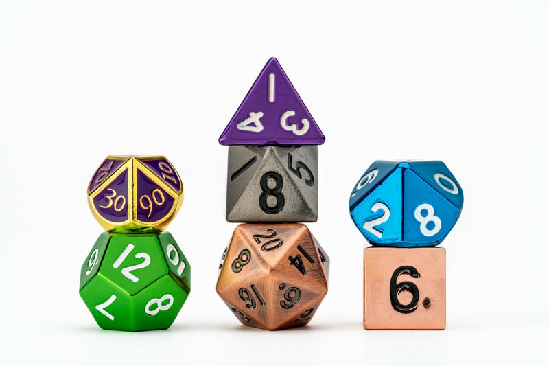 Fanroll Misfit Metal Dice Pack