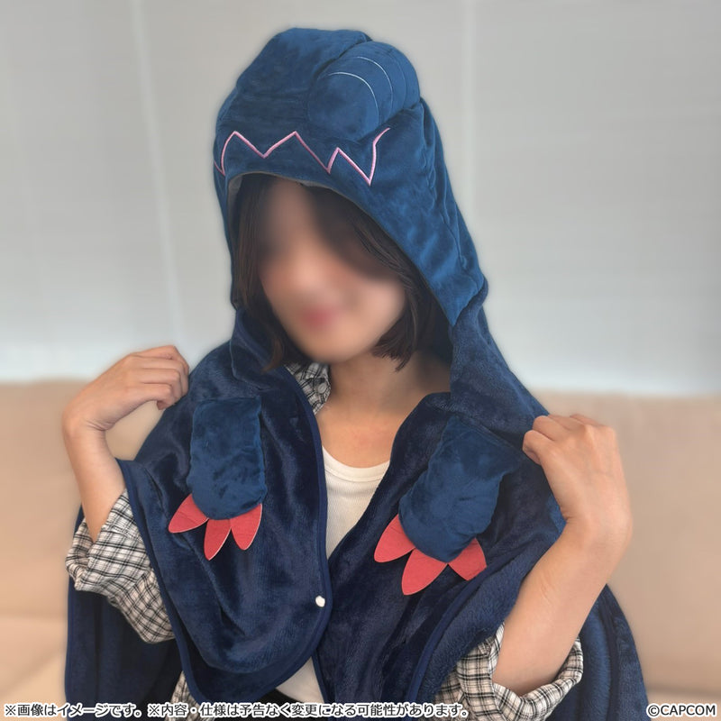 Gore Magala Chibi Style Fluffy Poncho