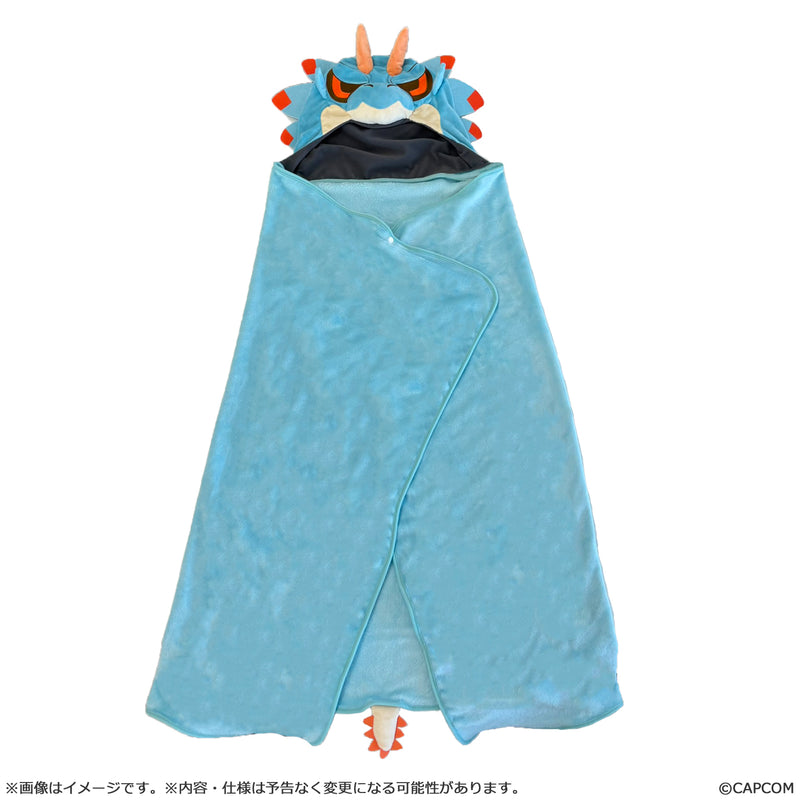 Lagiacrus Chibi Style Fluffy Poncho