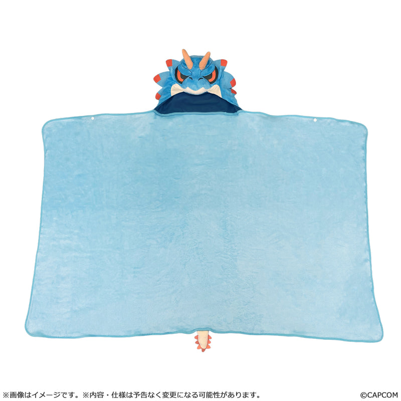 Lagiacrus Chibi Style Fluffy Poncho