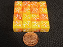 Negative 11mm Dice Counters – Assorted 16-Pack