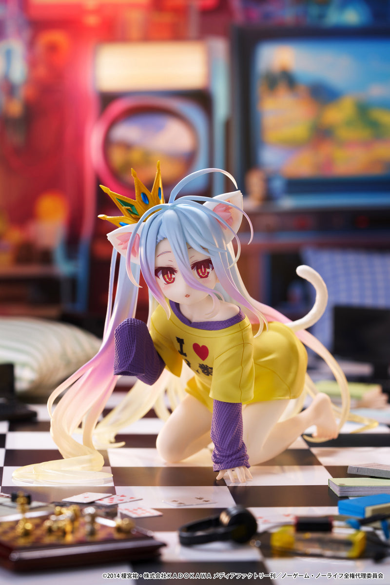 Shiro (Cat Ear T-Shirt Ver.) | Desktop Cute Figure