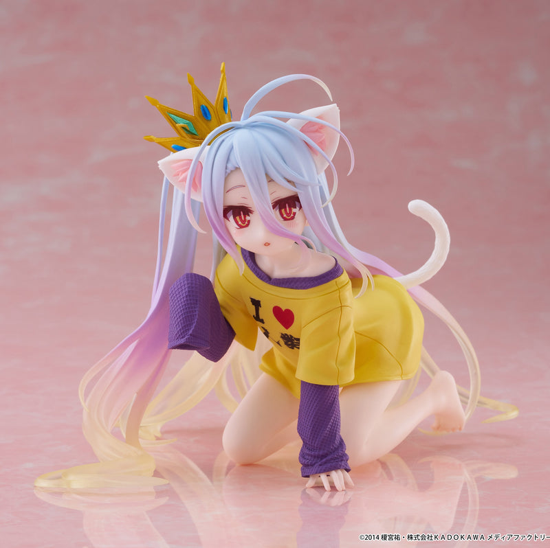 Shiro (Cat Ear T-Shirt Ver.) | Desktop Cute Figure