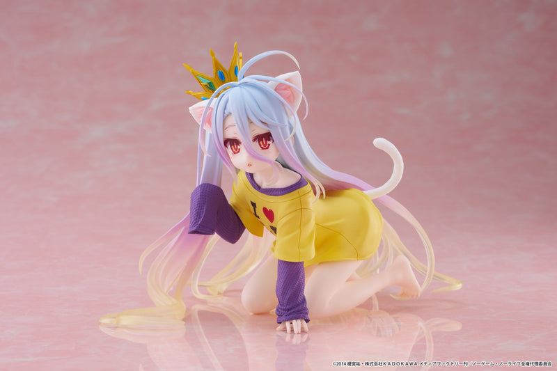 Shiro (Cat Ear T-Shirt Ver.) | Desktop Cute Figure