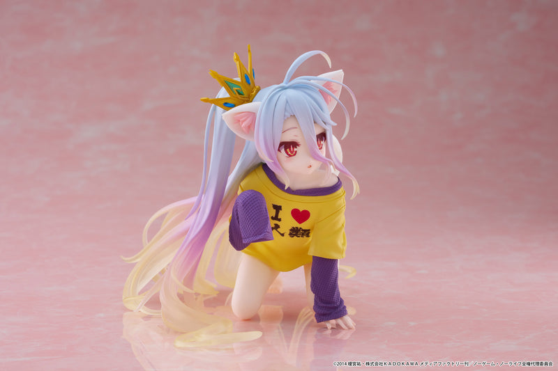 Shiro (Cat Ear T-Shirt Ver.) | Desktop Cute Figure