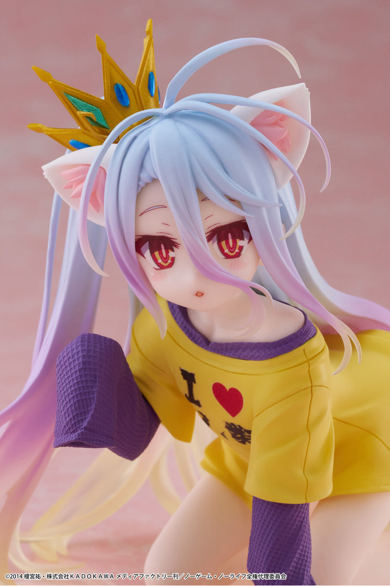 Shiro (Cat Ear T-Shirt Ver.) | Desktop Cute Figure