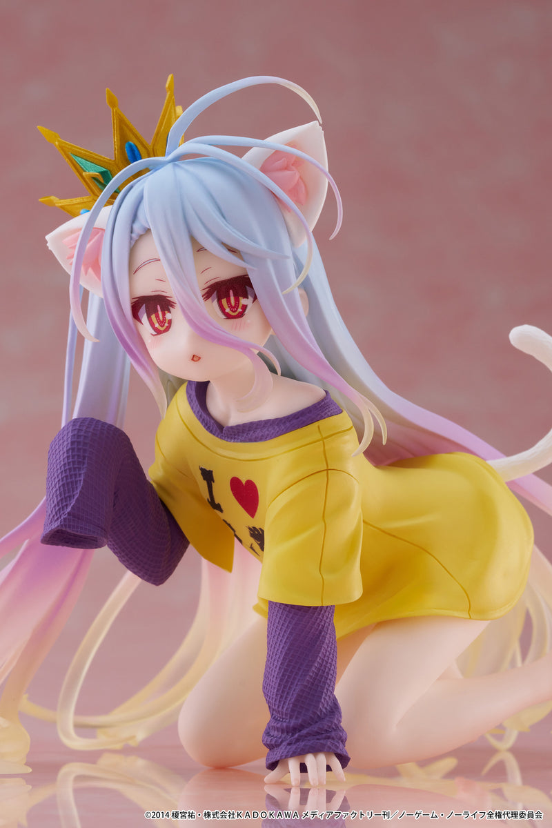 Shiro (Cat Ear T-Shirt Ver.) | Desktop Cute Figure