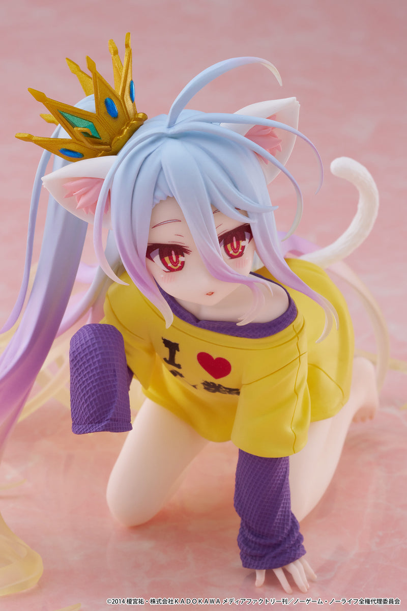 Shiro (Cat Ear T-Shirt Ver.) | Desktop Cute Figure