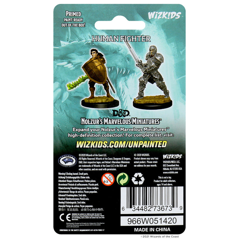 D&D Nolzur's Marvelous Miniatures: Male Human Fighter
