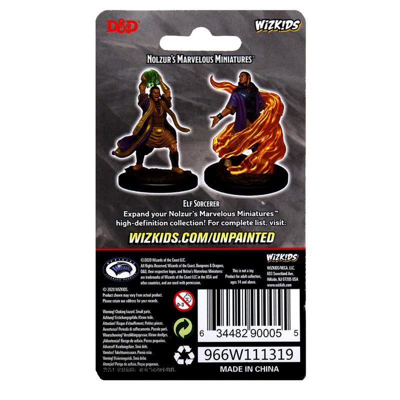 D&D Nolzur's Marvelous Miniatures: Male Elf Sorcerer