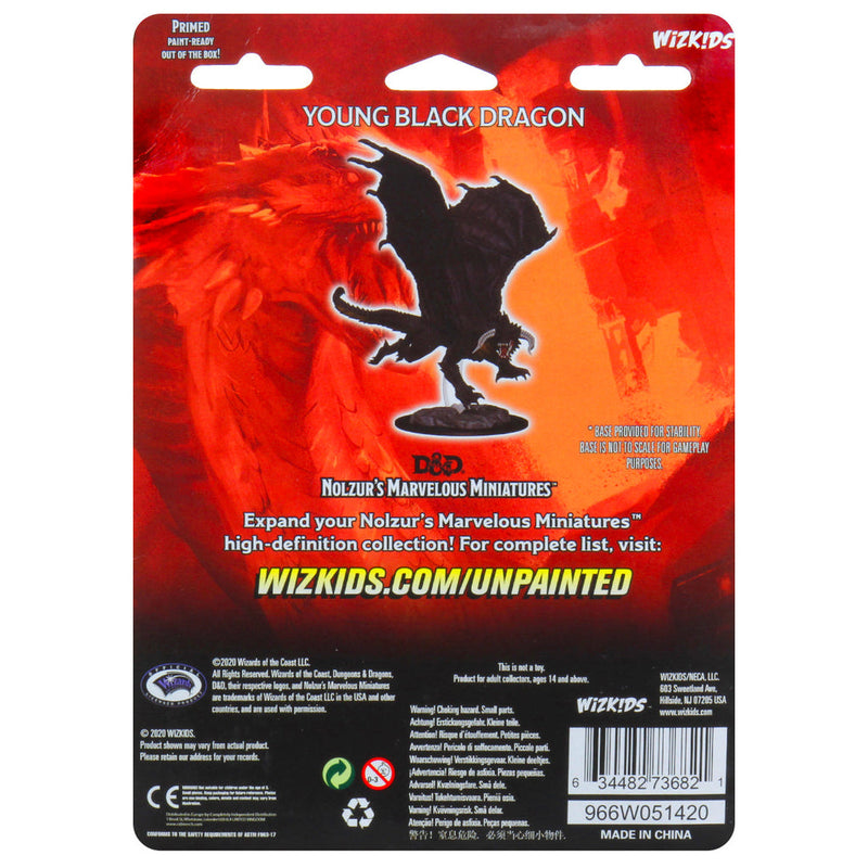 D&D Nolzur's Marvelous Miniatures: Young Black Dragon