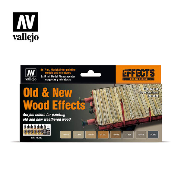 Effects Color Series: Old And New Wood Effects