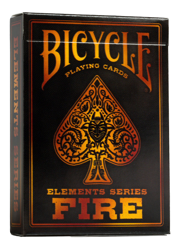 Bicycle Fire Playing Cards